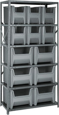Quantum QSBU-600800GY Heavy Duty Shelving Unit by QuantumStorageSystems
