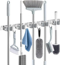 Broom Holder Wall Mount, Broom Organizer Wall Mount Stainless Steel Broom and by HANZENMA