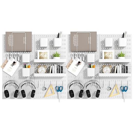 Peg Board Combination Kit, 8 Pegboards by VEOFEMLEA