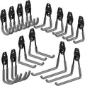 3-H Garage Wall Hooks 14 Pack, Garage Hooks Heavy Duty by 3-H