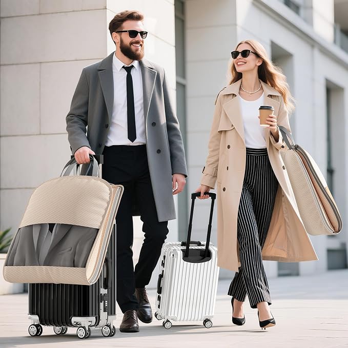 DIMJ 4 Pack 43" Compression Garment Bags - Image 4