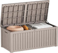 180 Gallon Outdoor Storage Box Waterproof Lockable Resin Deck Box Large by Decksplore%E2%80%94BuiltforOutdoor