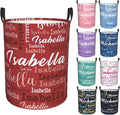 Custom Name Laundry Hamper, Personalized Laundry Baskets by PersonalizedGift