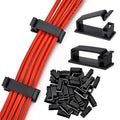 50Pcs Self Adhesive Cable Management Clips, Cable Organizers Wire Clips Cord by MOOCY