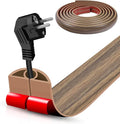 Floor Cord Cover Self Adhesive Cord Hider, 10FT Cable Management, Extension by DBHXXMB-HH