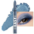Blue Eyeshadow Stick Shimmer Cream Single Eyeshadow Pencil Makeup, High by Wavuketu
