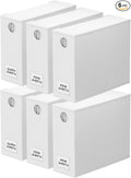 SpaceAid 6 Pack Bed Sheet Organizers and Storage, Foldable Sheet Organizer by SpaceAid