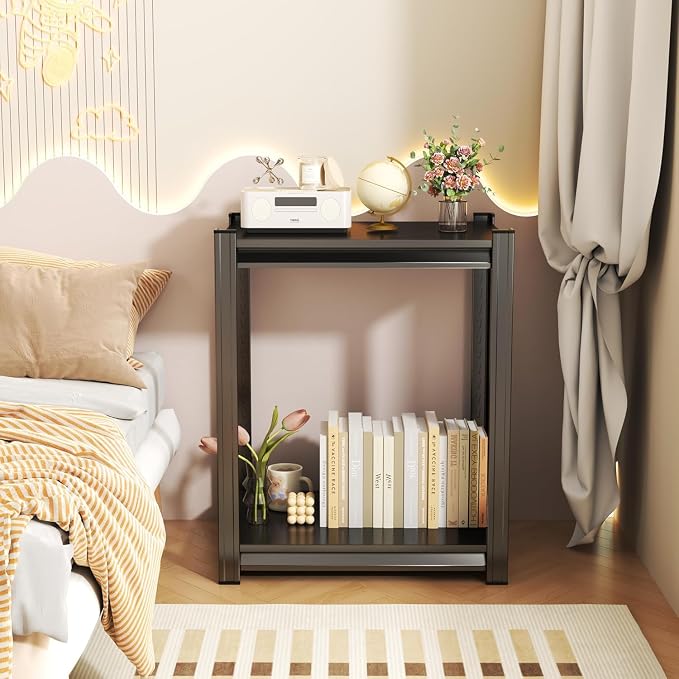2-Tier Storage Shelves, 1200 Lbs Metal Shelving Unit, Double-Layer Columns - Image 5