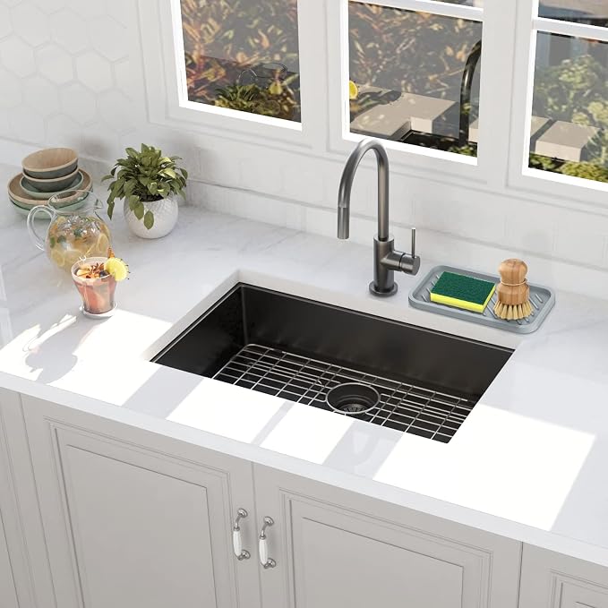 EG-SIPRO Silicone Sponge Holder-Large Thick Durable 10" Sink Organizer - Image 6