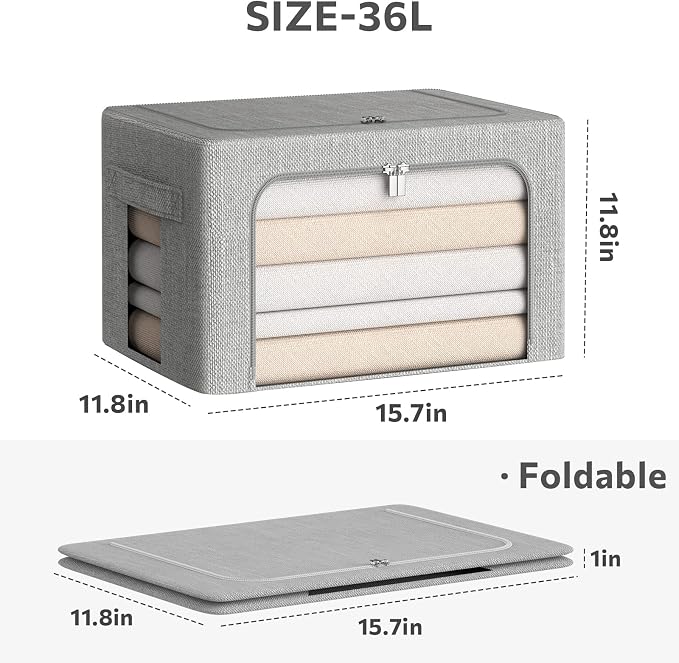 CYhom Clothes Storage Bins Box - Image 5