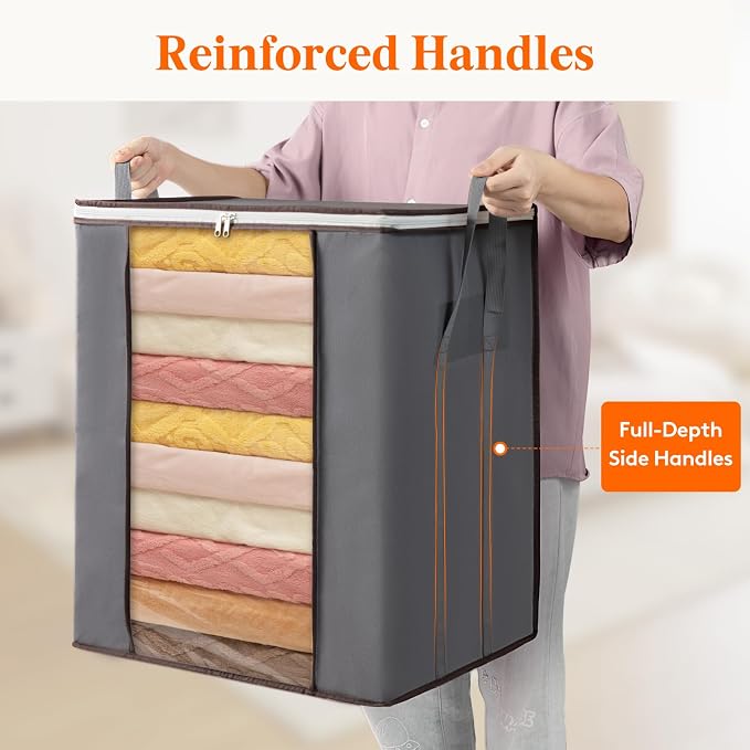 Lifewit Extra Large Blanket Comforter Storage Bags - Image 3