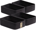 Large Shallow Organizing Baskets 15x11x5.1 Inches by MiniArkStorageBasketsHome