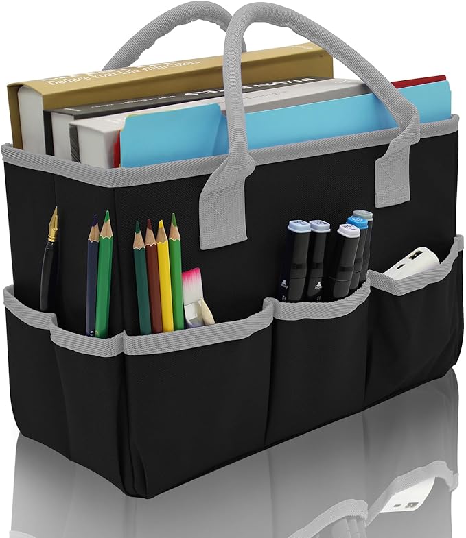 Cupohus Art Organizer Craft Storage Tote Bag by Cupohus
