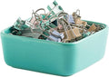 Ceramic Paper Clip Holder for Desk Cute Binder Holder Paperclip Holders for by Mecaikru