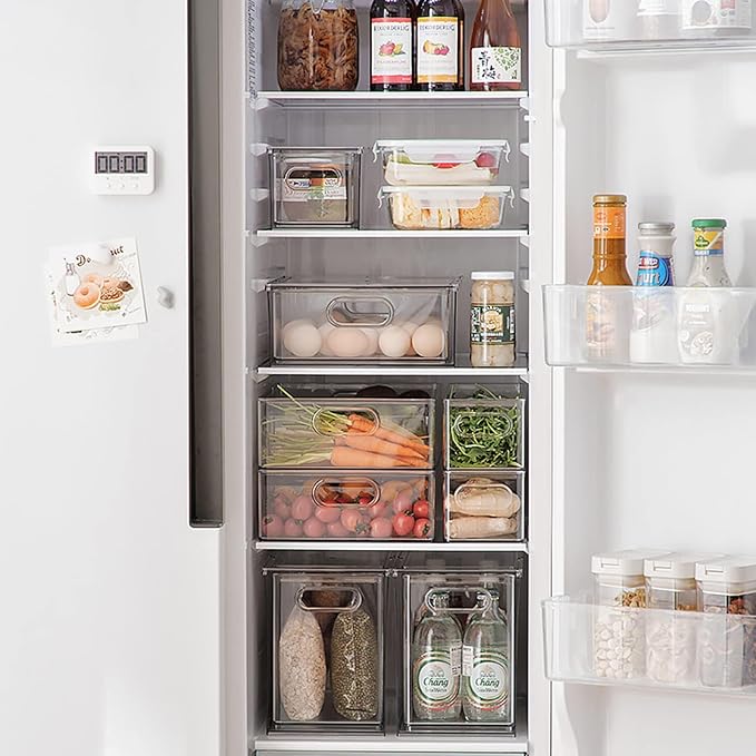 Mano Stackable Fridge Drawers Pull Out Bins - Image 2
