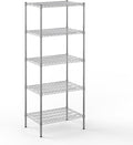 21" Deep x 30" Wide x 74" Height Wire Shelving Kit | 5-Tier | NSF Commercial by Regal+Altair