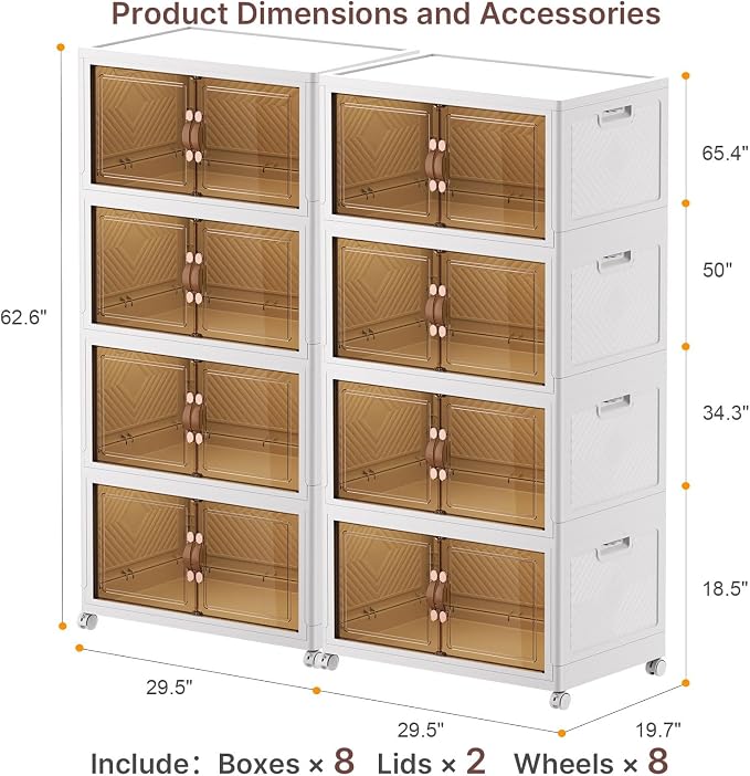 1280Qt Stackable Storage Bins - Image 2