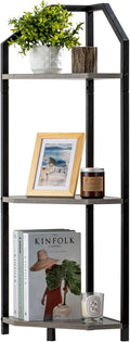 Fun Memories 3 Tier Corner Shelf, 40” Corner Shelf Stand, Corner Bookshelf by FunMemories