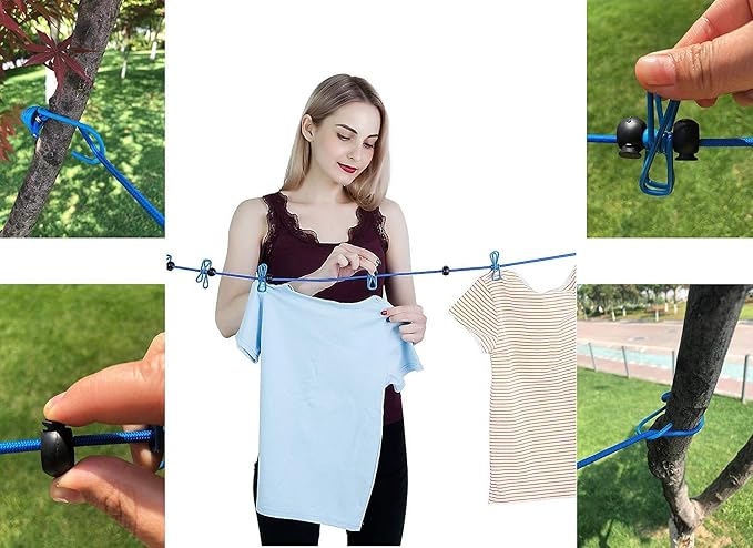1 Pack Portable Clothesline - Image 4