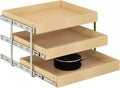 WelFurGeer 3-Tier Pull Out Cabinet Organizer by WelFurGeer