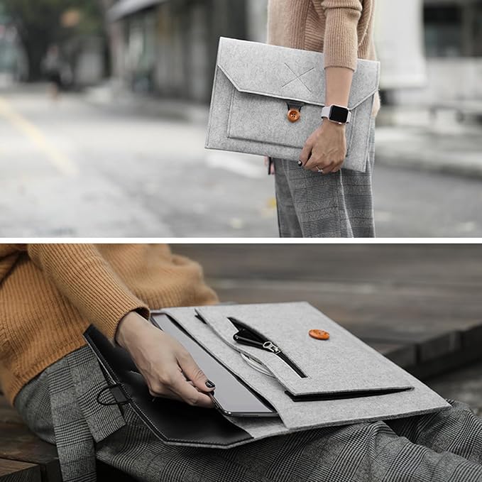 Laptop Sleeve Protective Case 11inch/13inch/15inch Shock Storage Bag - Image 4