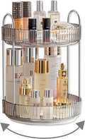 360 Rotating Makeup Organizer for Vanity, Bathroom Countertop Organizer by Asayuee