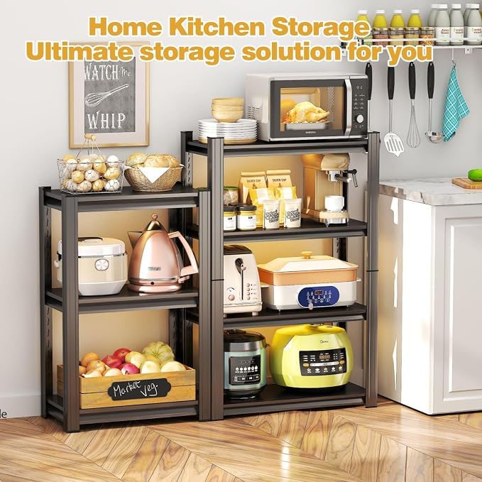 Garage Storage Shelves, 5 Tier Shelving Unit, 40 inch Wide, 18” Deep, 78” Tall - Image 4