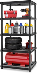IRIS USA 5-Shelf Extra Heavy Duty Deep Plastic Storage Shelves, 1000lb Capacity by IRISUSA