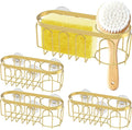 4 Pcs Sponge Holder Stainless Steel Kitchen Sink Caddy by Unknown