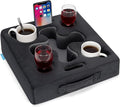 Couch Cup Holder-Sofa Cup Holder Pillow Tray Caddy Cupholder Hearted by IGOHEALS-Akindofmagic