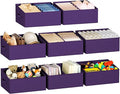 DIMJ Large Closet Shelf Organizer Bins 8 Packs by DiMJ
