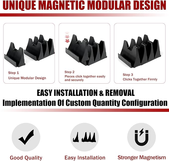 12 PCS Magnetic Modular Wrench Organizer Wrench Holder - Image 5