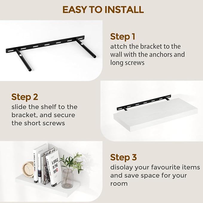 Fun Memories White 55Inch Floating Shelves - Image 8