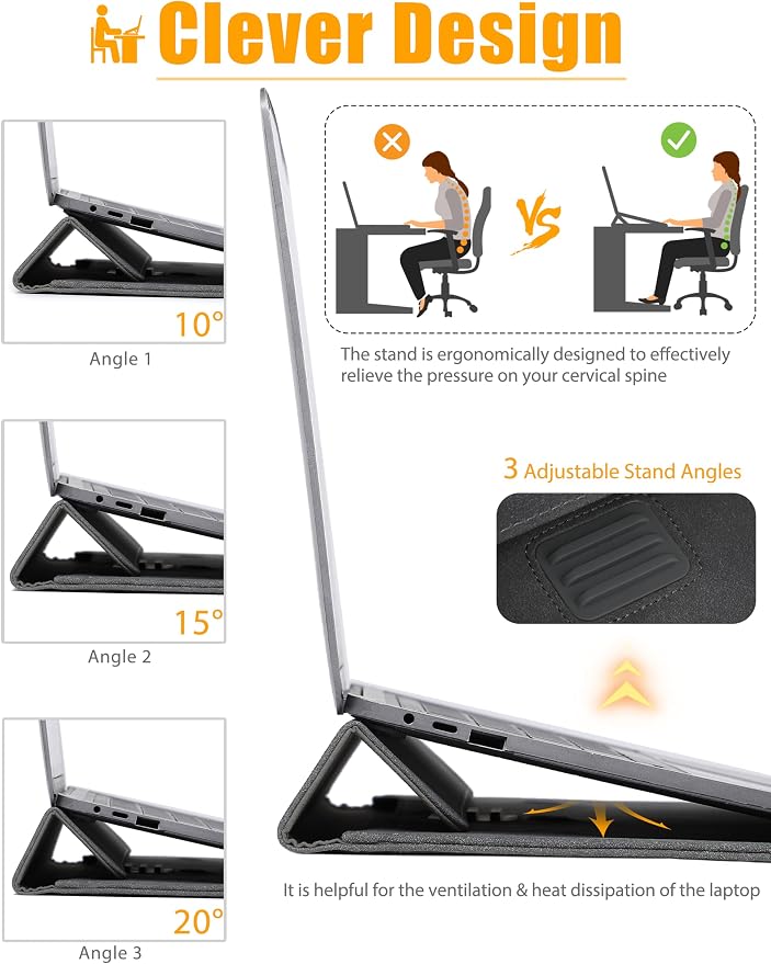 HYZUO 13 Inch Laptop Sleeve - Image 2