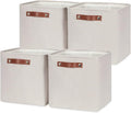 HNZIGE Cube Storage Baskets, Linen Storage Baskets by HNZIGE