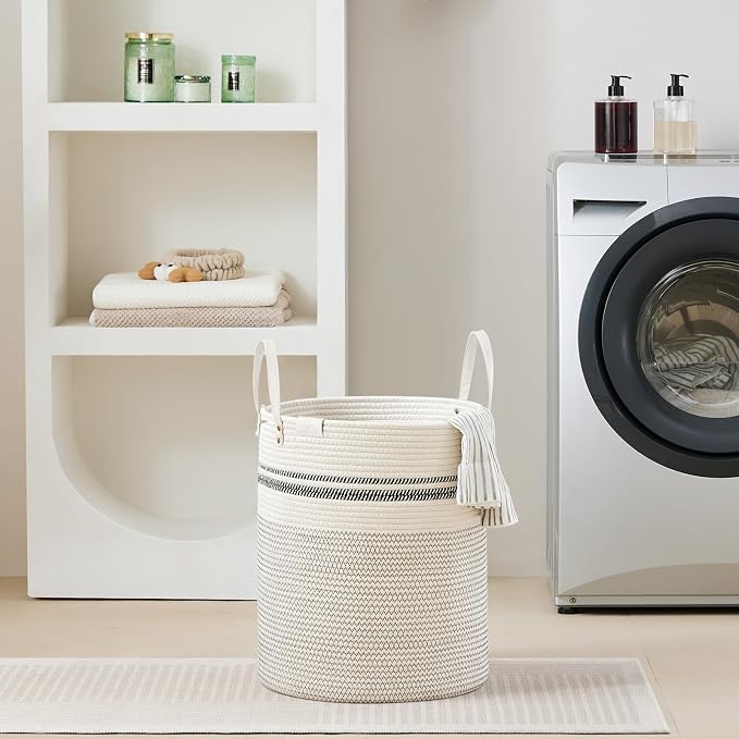 VIPOSCO Tall Laundry Basket, Large Dirty Clothes Hamper - Image 7