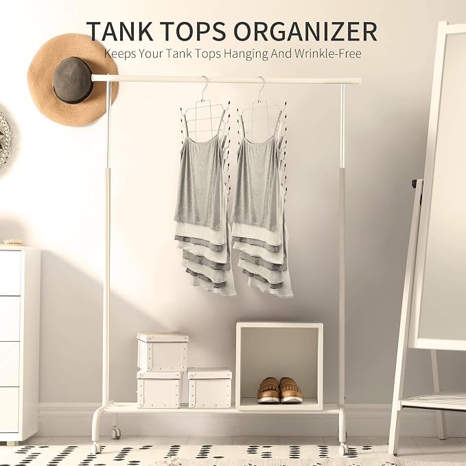 4 Pack Tank Top Hanger, Bra Organizer - Image 3