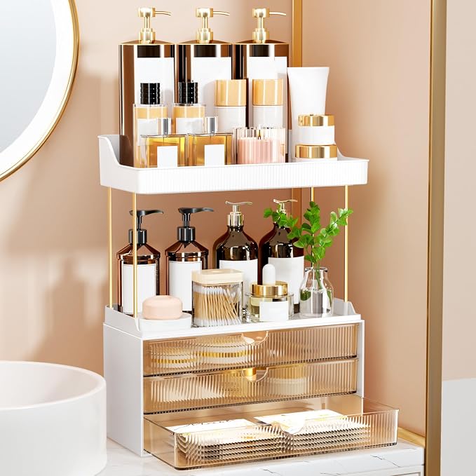 3 Drawers Makeup Organizer by Unknown