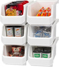 Large Plastic Containers for Organizing and Storage Bins for Closet, or Pantry by Akro-Mils