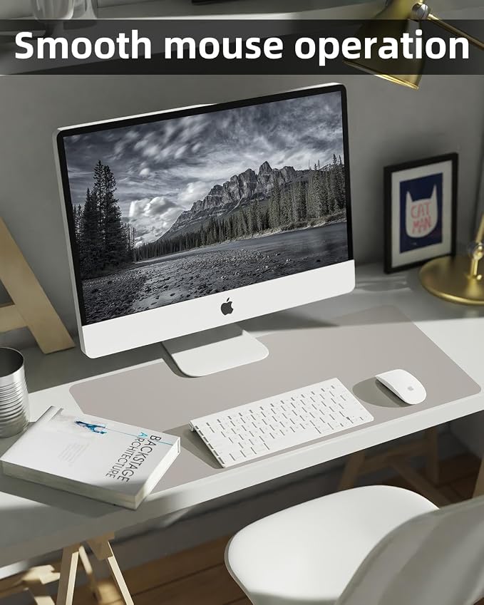 Leather Desk Protector, Laptop Mat - Image 4