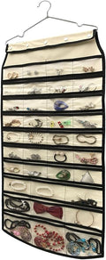 BB Brotrade Hanging Jewelry Organizer, Accessories Organizer, 74 Pocket by BB+Brotrade