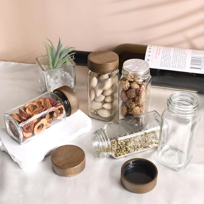 ZEHIQ 12Pcs Glass Spice Jars - Image 4
