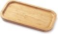 Bamboo Vanity Tray, Bathroom Counter Tray, Toilet Tank Top Tray by YANGQIHOME