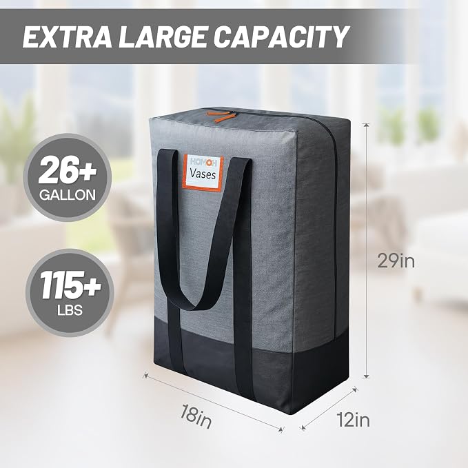 2 Pack Moving Bags, Heavy Duty Storage Bags - Image 2