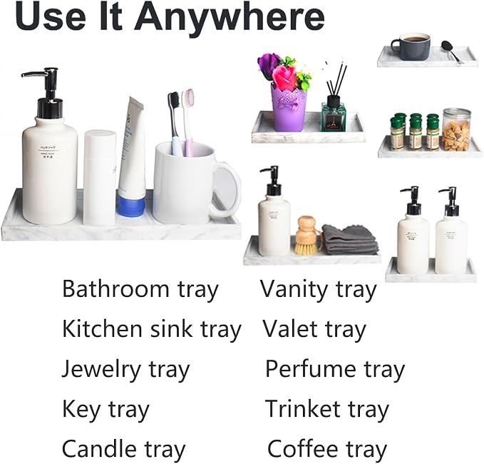 DNC Silicone Bathroom Vanity Tray - Image 3