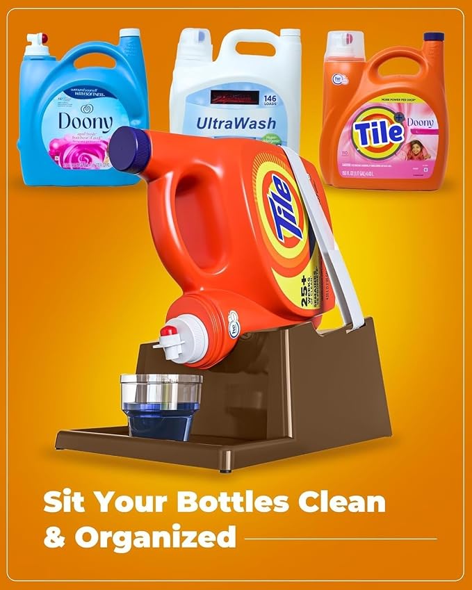 TidyFriend Laundry Detergent Holder Stand Organizer - Image 6