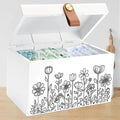 100% Solid Wood Tampon Holder Box by INTARSIO3D