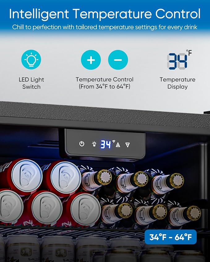 Beverage Refrigerator and Cooler - Image 3