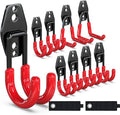 3-H Garage Wall Hooks 10 Pack, Garage Hooks Heavy Duty by 3-H