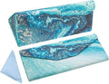 Foldable Glasses Case, Magnetic PU Leahter Sunglasses Case, Cute Hard Shell by FLYINGMAGE